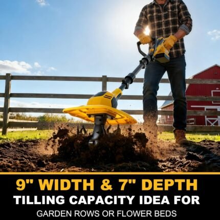 Cordless Tiller Electric Cultivator