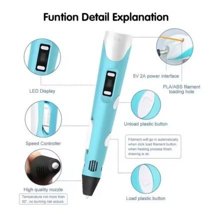 DIY  3D Printing Pen Painting Fun Camouflage Toys for Children